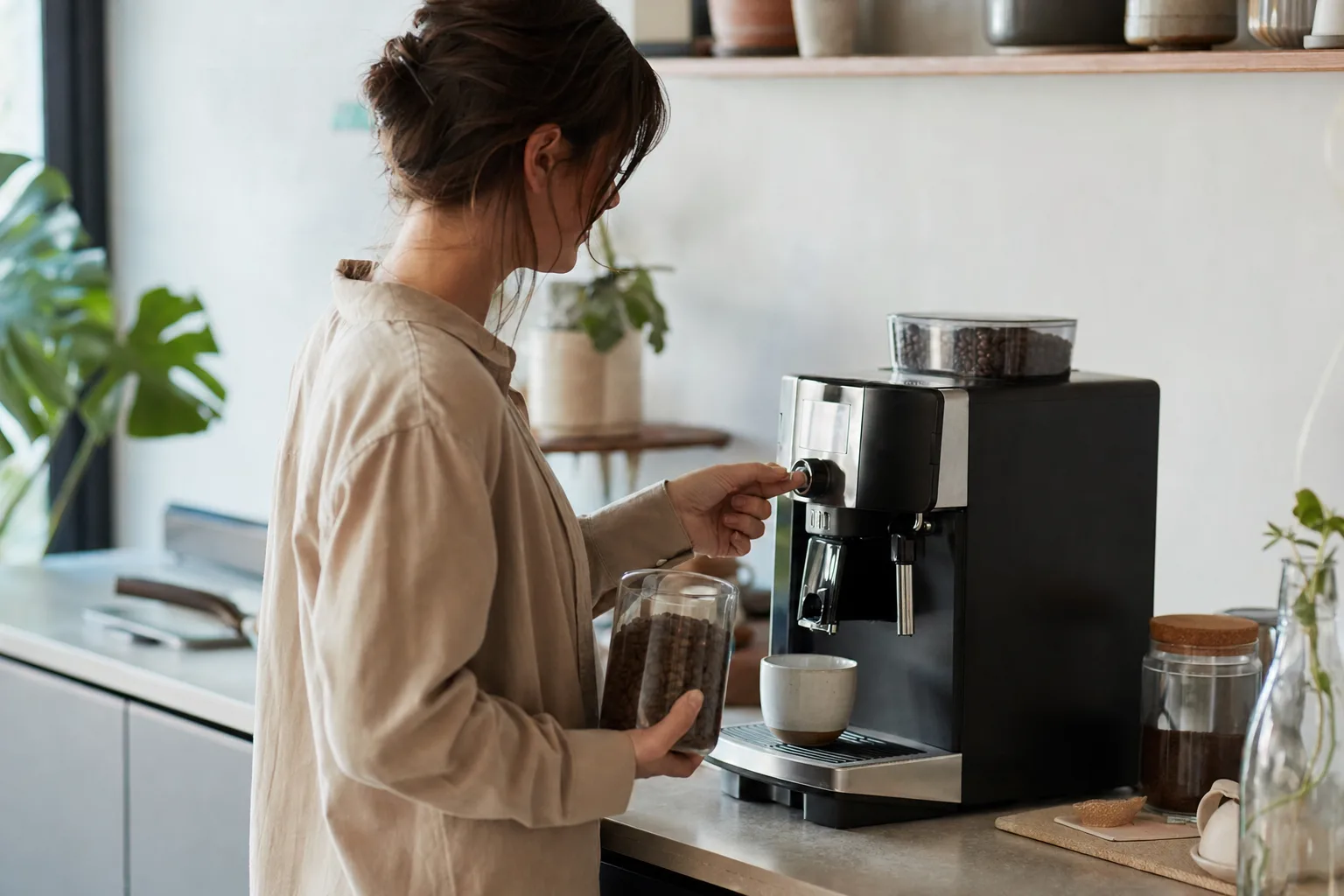 Machine à café à grains avec ou sans broyeur intégré ? — Les Avantages et Inconvénients des Machines avec Broyeur