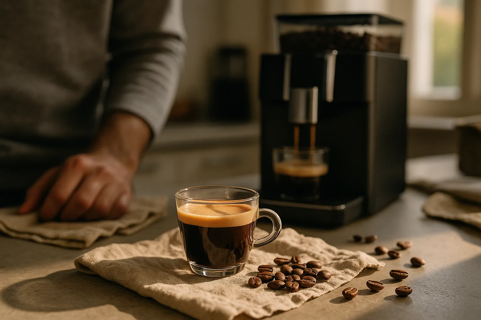 Comment choisir une machine à café à grains pour savourer un ristretto ? — Comprendre l'Importance du Broyeur dans une Machine à Café à Grains