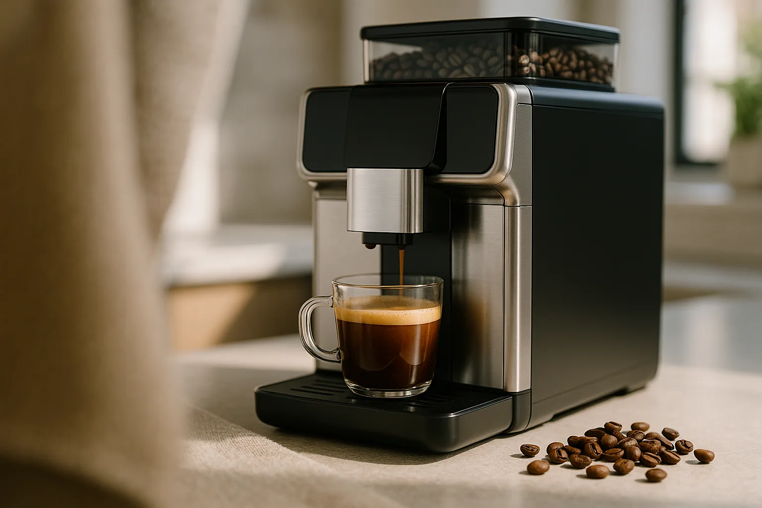 Comparatif : machines à café à grains avec options de brassage — Les Machines à Café Compatibles avec des Grains Spécifiques : Un Atout à Considérer