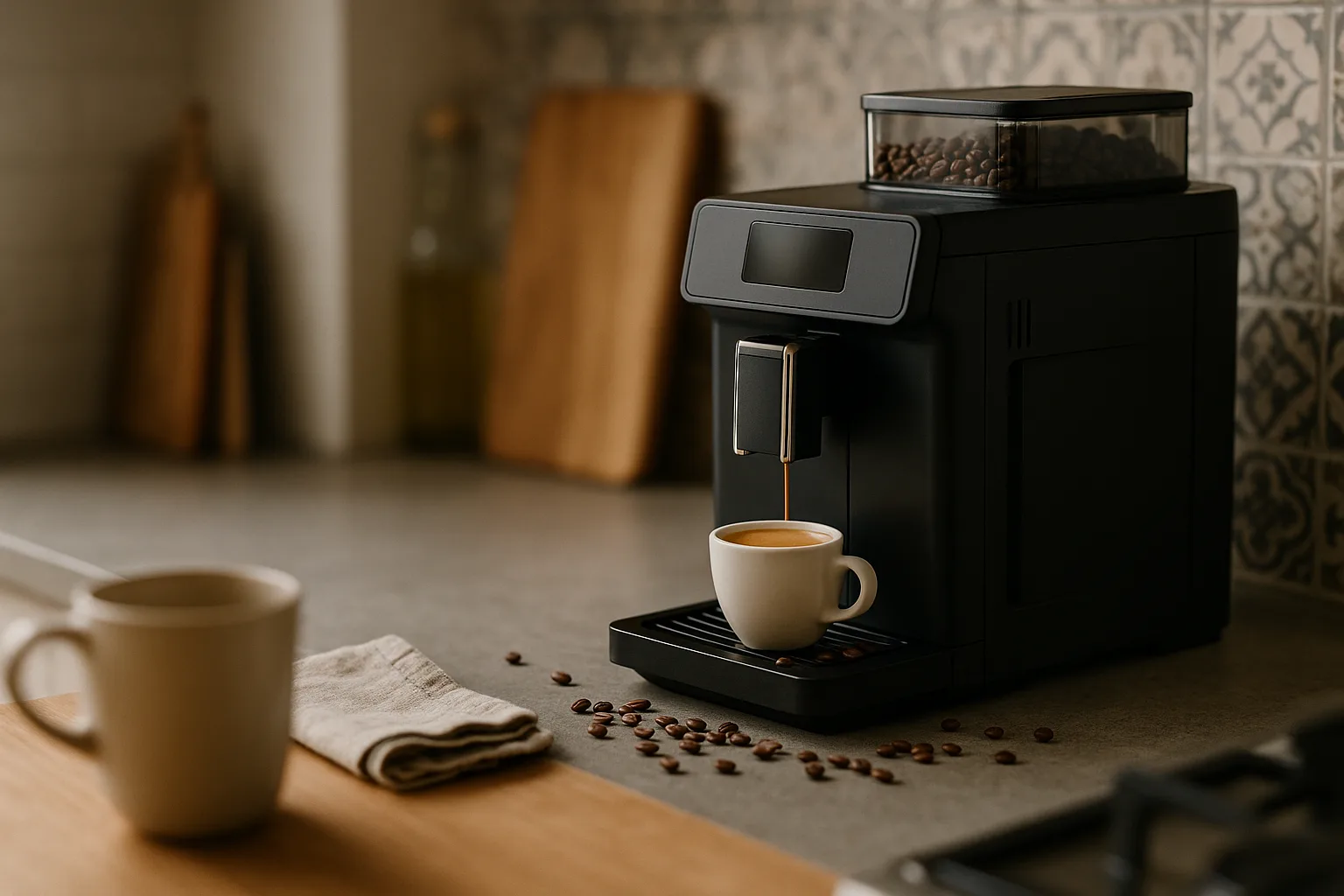 Comparatif : machine à café à grains avec réservoir d'eau amovible — Les Avantages Cachés d'un Réservoir Amovible