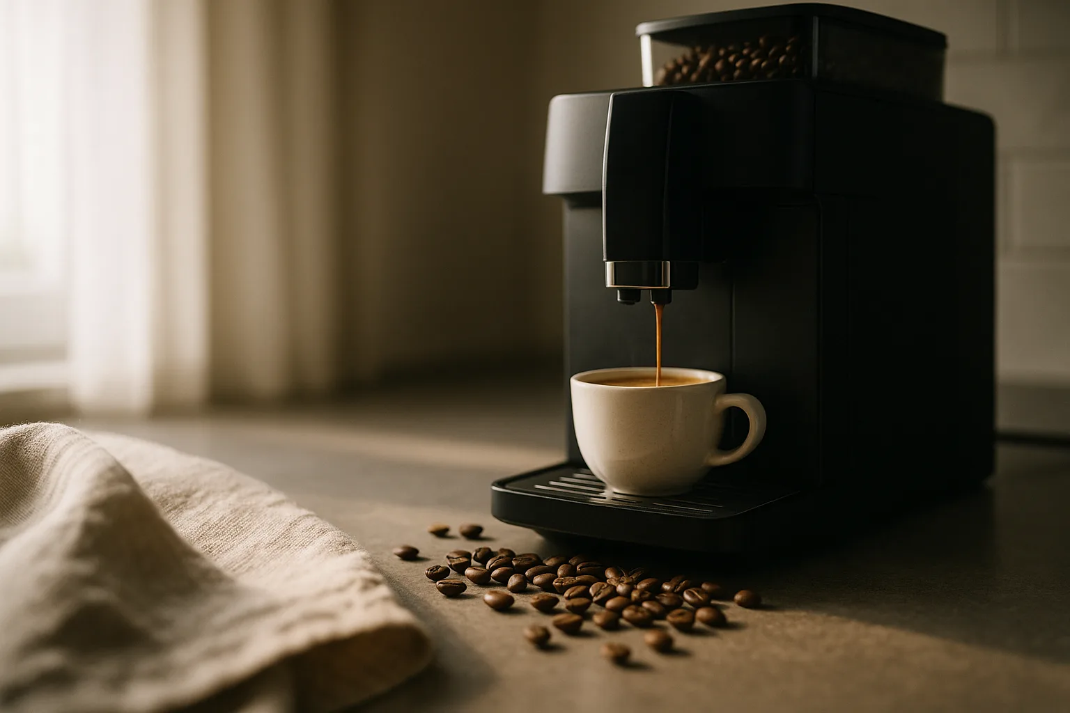Guide : machine à café à grains pour café bio — Choisir une Machine Silencieuse pour Apprécier Votre Café Bio