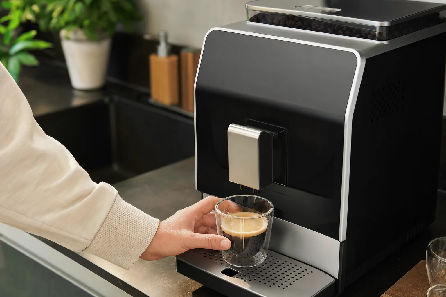 Machine à café à grains : guide pour l'achat en ligne — Comprendre les Différentes Fonctions des Machines à Café à Grains