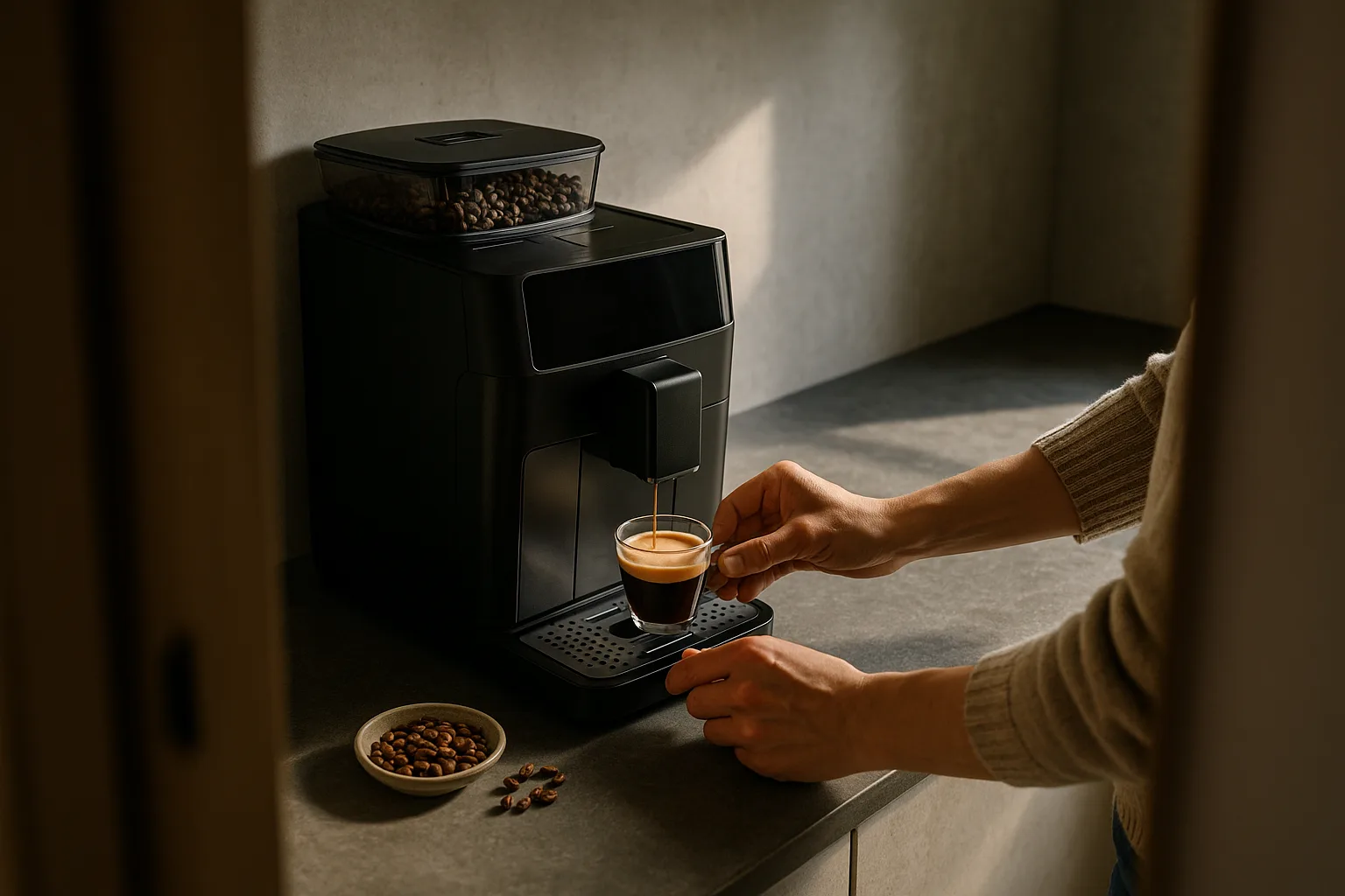 Machine à café à grains avec panneau de commande intuitif : pour qui ? — Les Avantages d'un Panneau de Commande Intuitif pour les Technophobes