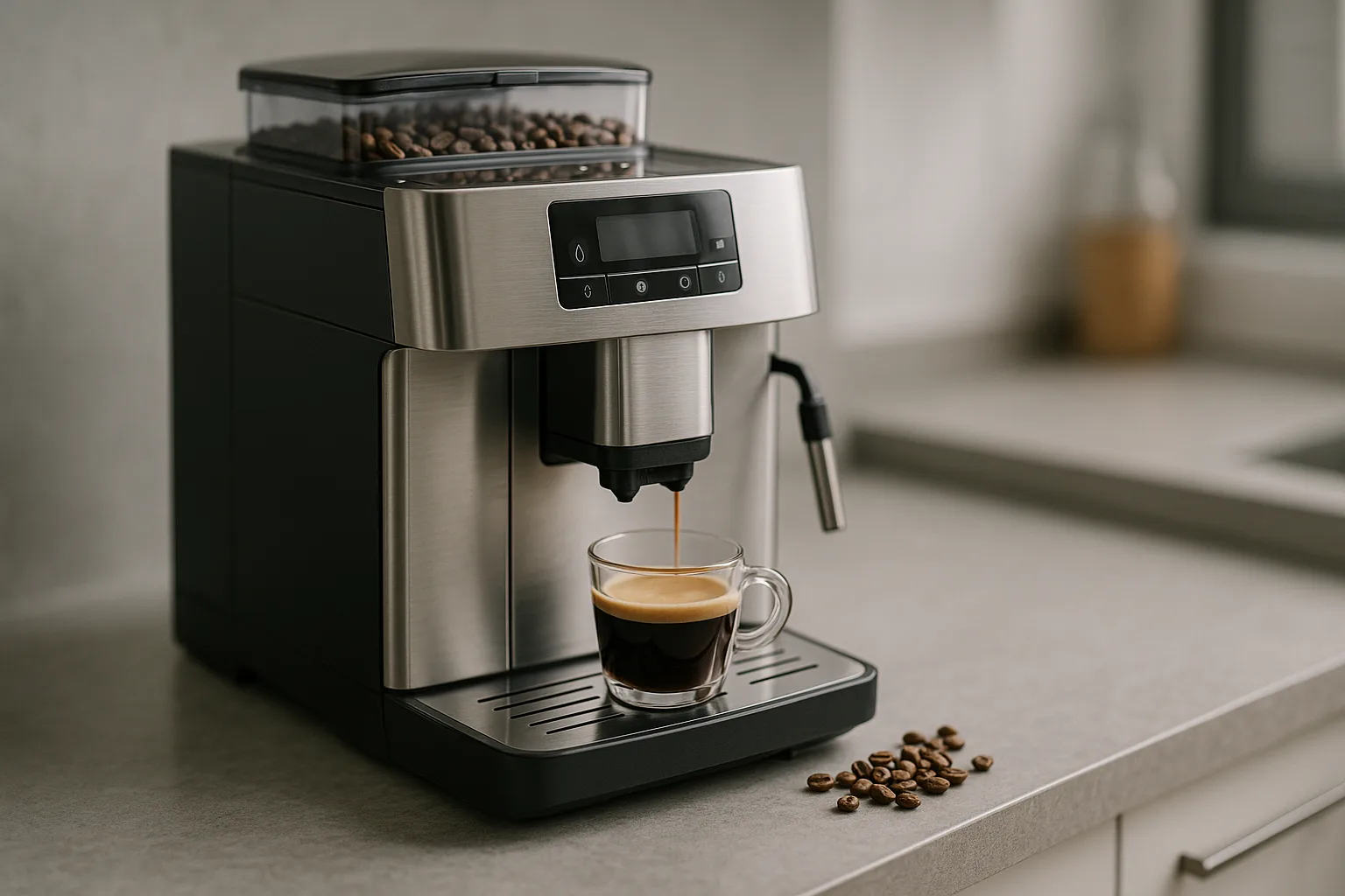 Machine à café à grains pour café à faible teneur en caféine — Critères essentiels pour choisir la bonne machine