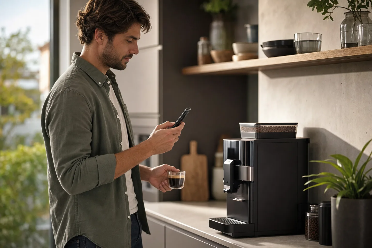 Machine à café à grains connectée : utile ou gadget ? — Avantages Réels des Machines Connectées