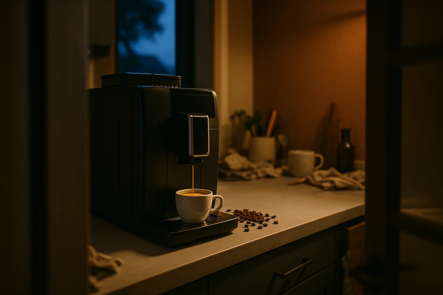 Machine à café à grains pour café sans amertume : comment choisir ? — La Capacité du Réservoir : Un Critère Crucial