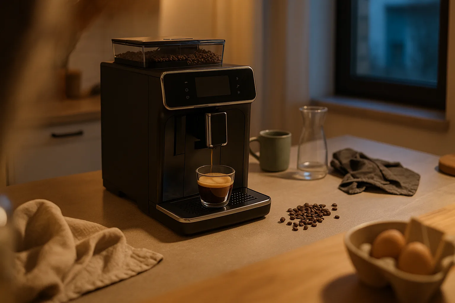 Guide : machine à café à grains pour café en une touche — Fonctionnalités Clés des Machines à Café à Grains Automatiques