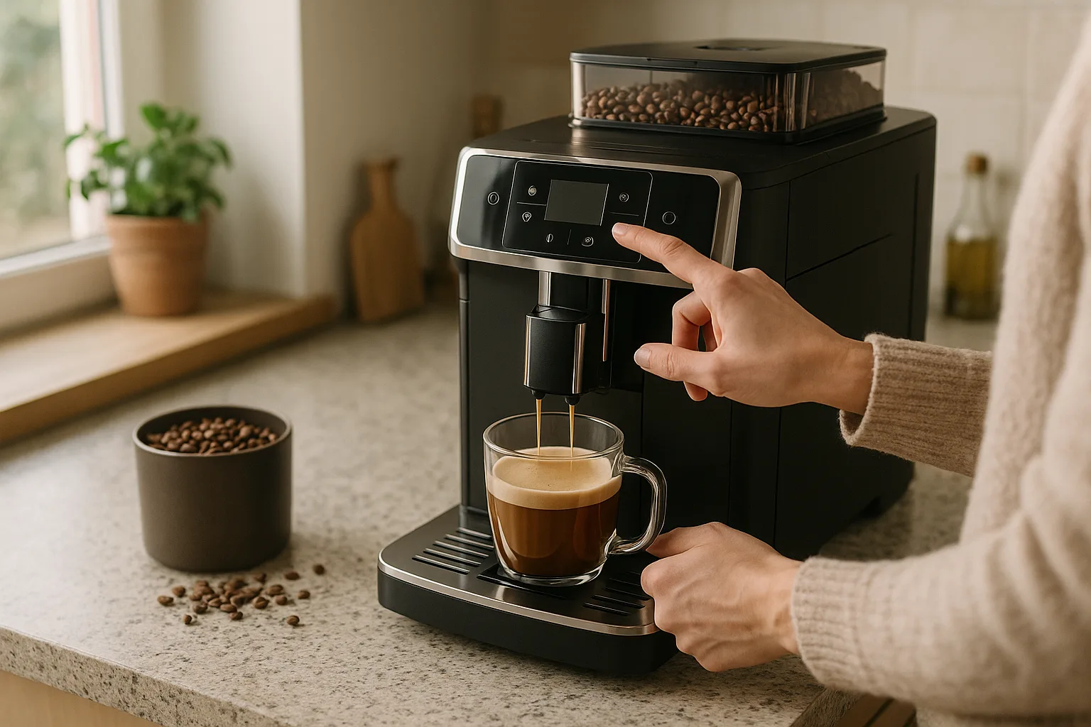 Machine à café à grains programmable : est-ce fait pour vous ? — Les avantages d'une machine programmable : gain de temps et personnalisation