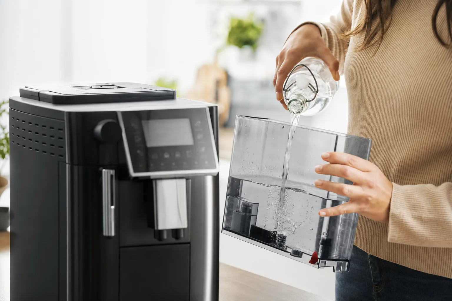 Quelle eau utiliser dans sa machine à café à grains ? — L'impact de l'eau du robinet sur votre machine